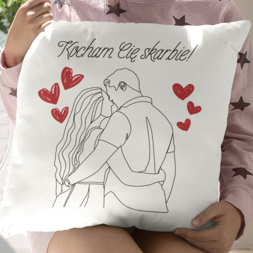 Poduszka | Kocham Cię Skarbie!