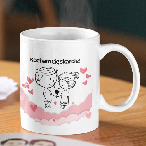 Kubek | Kocham Cię Skarbie 1