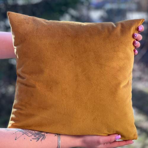 Poduszka ozdobna | Musztardowa