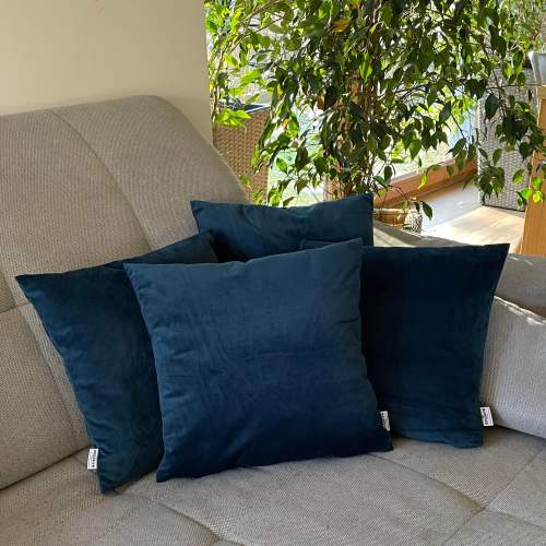 Poduszka ozdobna | Granatowa