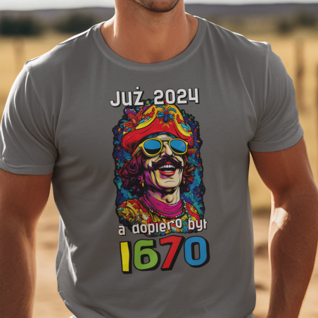 Koszulka męska | Dopiero Był 1670 - Kolor