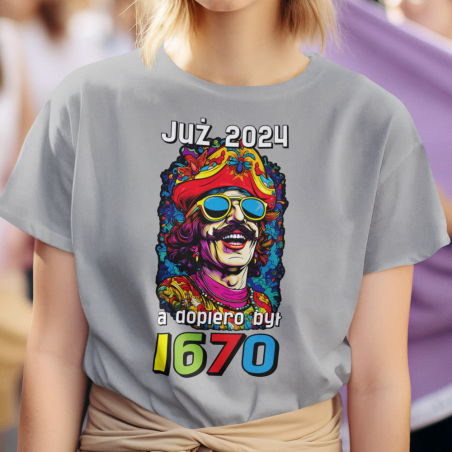 Koszulka damska | Dopiero był 1670 - Kolor