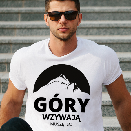 T-shirt oversize DTG Góry wzywają muszę iść 2 [OUTLET 2]