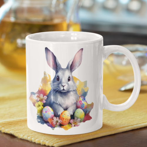 Kubek | Zajączek - Kolor