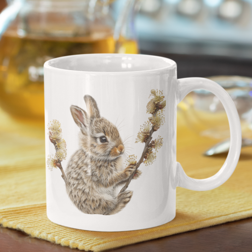 Kubek | Zajączek Na Gałązce