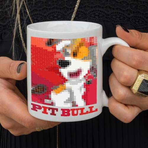 Kubek z nadrukiem  Pit Bull...