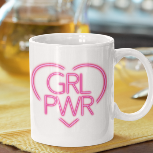 Kubek z nadrukiem GRL PWR