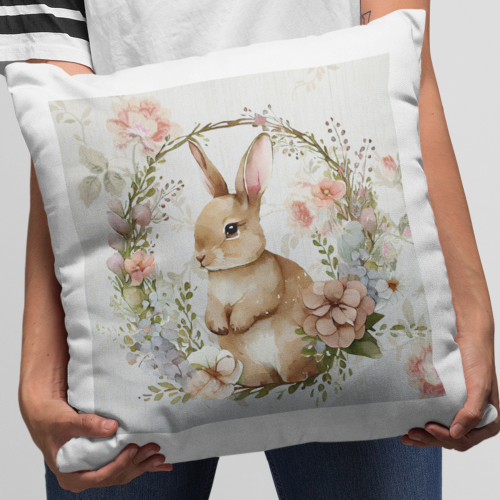 Poduszka | Zajączek - Wianek