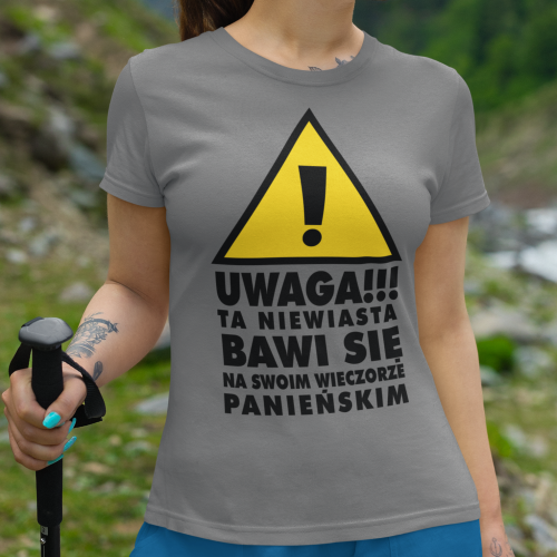 Koszulka damska | Uwaga Ta...