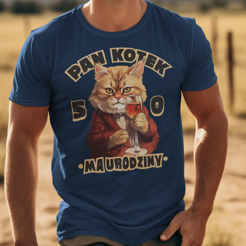 Koszulka męska | Pan Kotek...