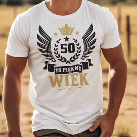 Koszulka męska | 50-tka To Piękny Wiek
