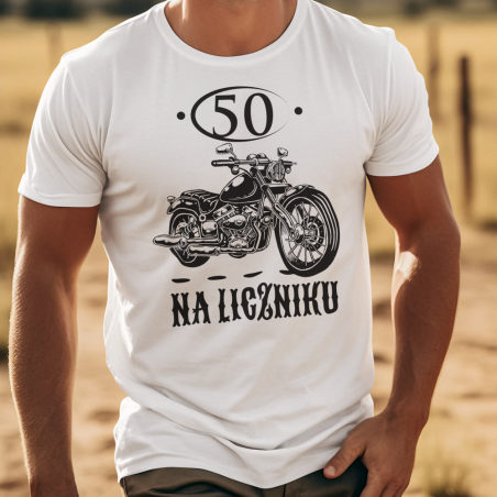 Koszulka męska | 50 Na Liczniku