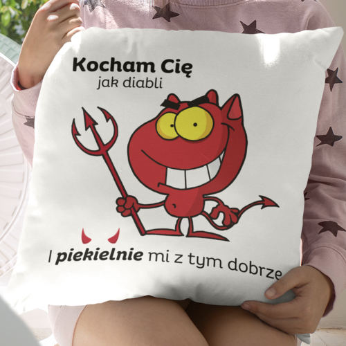 Poszewka | Kocham Cię jak...