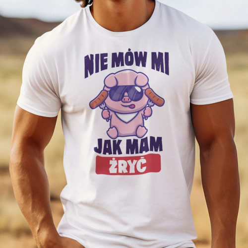 Koszulka męska | Nie Mów Mi...