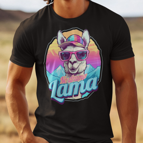 Koszulka męska | No Drama Lama