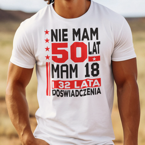 Koszulka męska | Nie Mam 50...