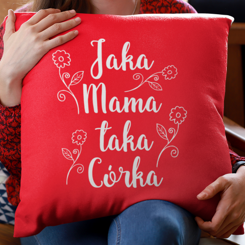 PODUSZKA druk JAKA MAMA