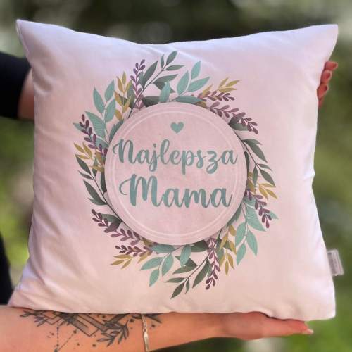 Poduszka druk Najlepsza mama 2