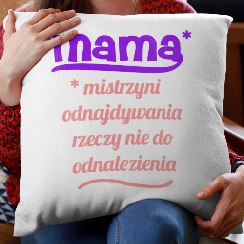 PODUSZKA druk MAMA MISTRZYNI