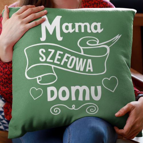 PODUSZKA druk SZEFOWA DOMU