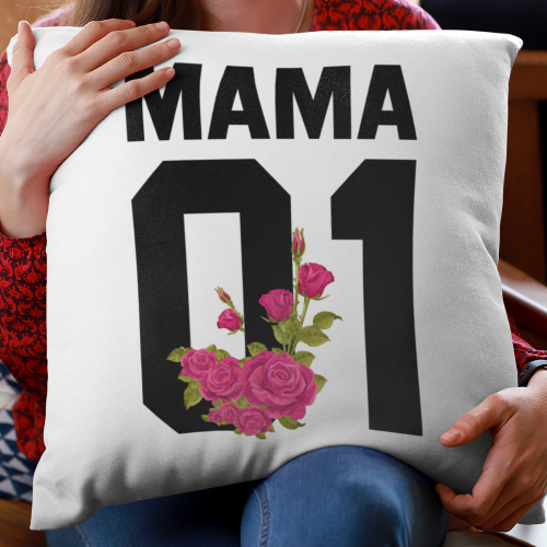 PODUSZKA druk MAMA FLOWER