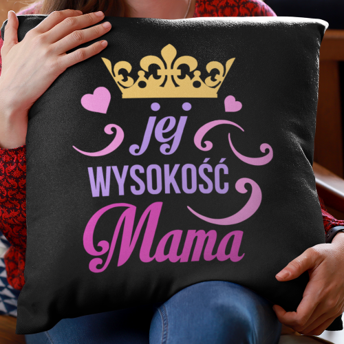 PODUSZKA czarna jej...