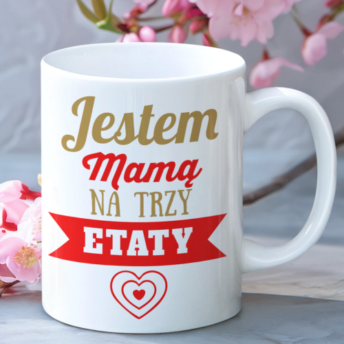 Kubek | Jestem Mamą Na Trzy...