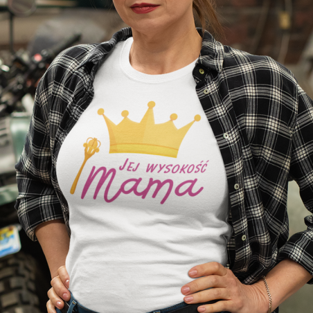 Koszulka damska | Jej Wysokość Mama - Berło