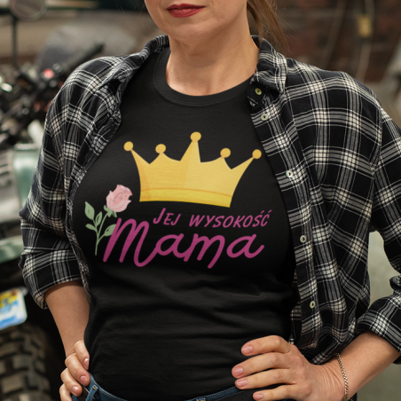 Koszulka damska | Jej Wysokość Mama - Korona
