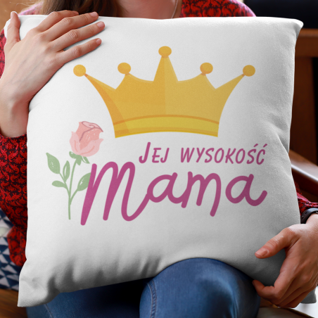 Poduszka | Jej Wysokość Mama - Korona