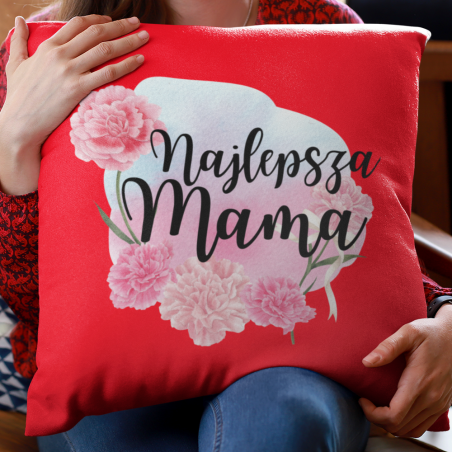Poduszka | Najlepsza Mama - Kwiaty 4