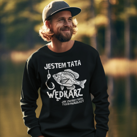 Bluza męska | Jestem Tata Wędkarz