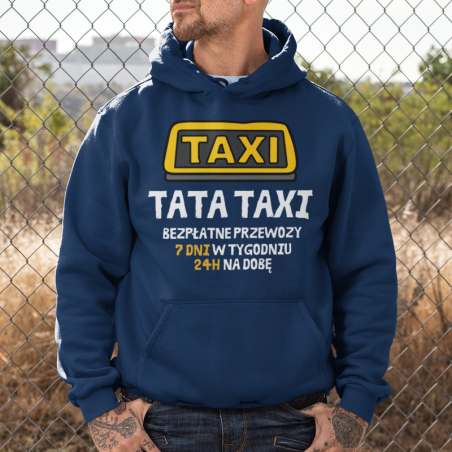 Bluza męska z kapturem | TATA TAXI 1