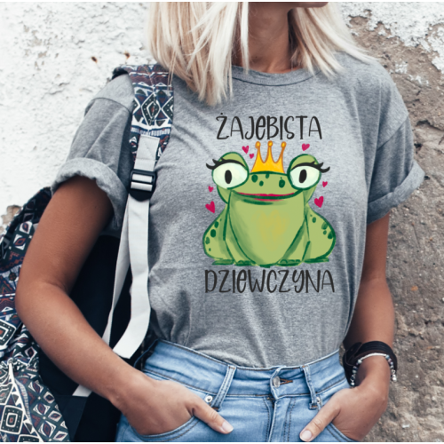 T-shirt lady SZARA...