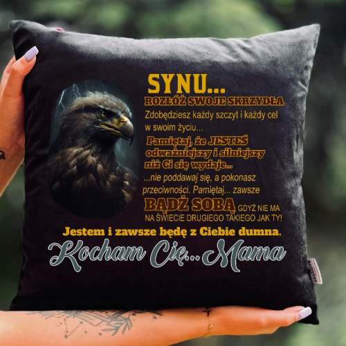 Poduszka | Synu Zdobędziesz...