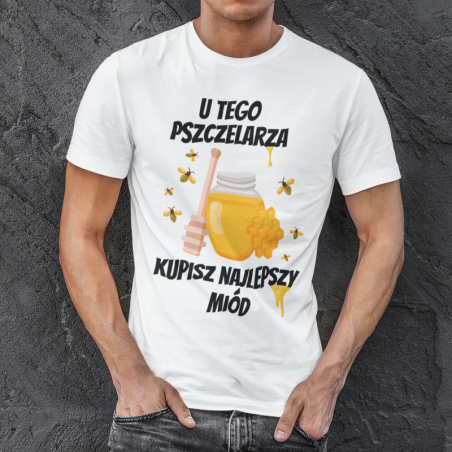 T-shirt | U tego pszczelarza kupisz najlepszy miód [OUTLET 2]