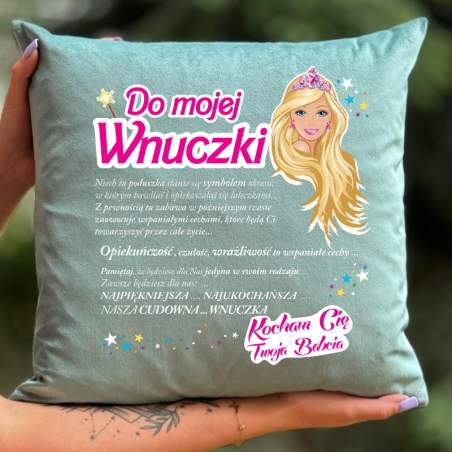 PODUSZKA | Do Mojej Wnuczki, Babcia- Barbie