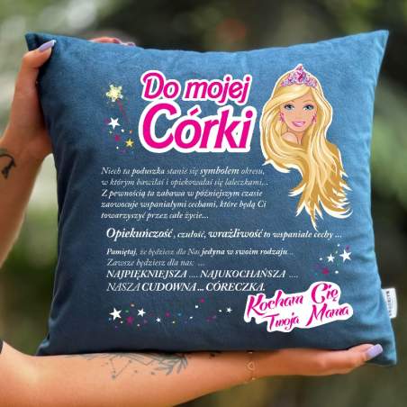 PODUSZKA | Do Mojej Córki, Mama- Barbie