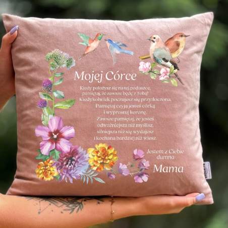 POSZEWKA| Mojej Córce, Jestem Z Ciebie Dumna Mama Birds [OUTLET 2]