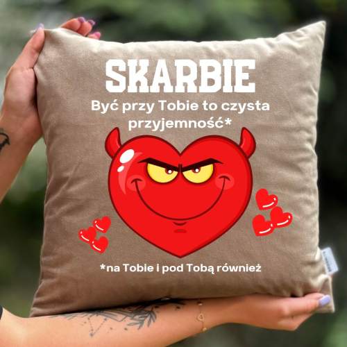 Poduszka | SKARBIE BYĆ PRZY...