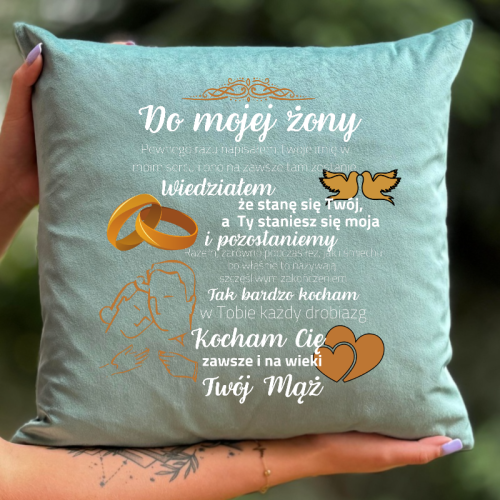 PODUSZKA | Do mojej żony...