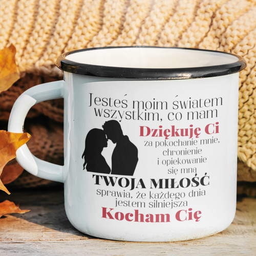 Kubek Emaliowany | Jesteś...