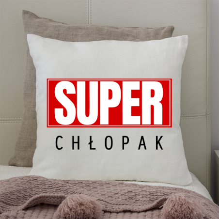 Poszewka| SUPER CHŁOPAK [OUTLET 2]