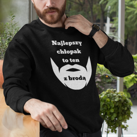 Bluza | Najlepszy chłopak to ten z brodą [OUTLET]