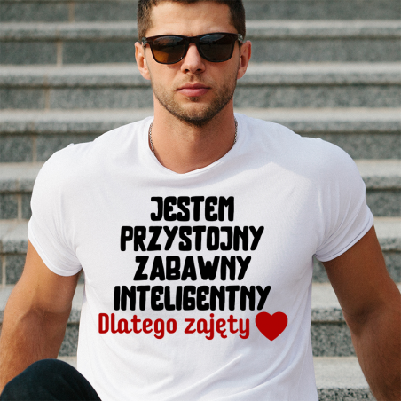 T-shirt Oversize | Dlatego Zajęty ❤ [OUTLET ]