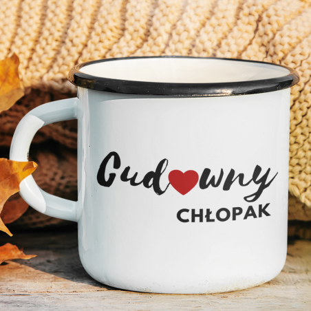 Kubek Emaliowany | Cudowny Chłopak [OUTLET]