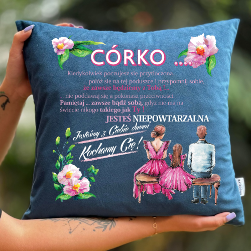 Poduszka | Córko jesteśmy z...