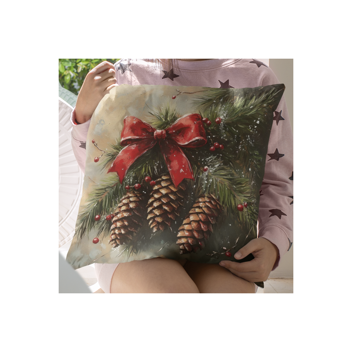 Poduszka | Stroik Świąteczny 3