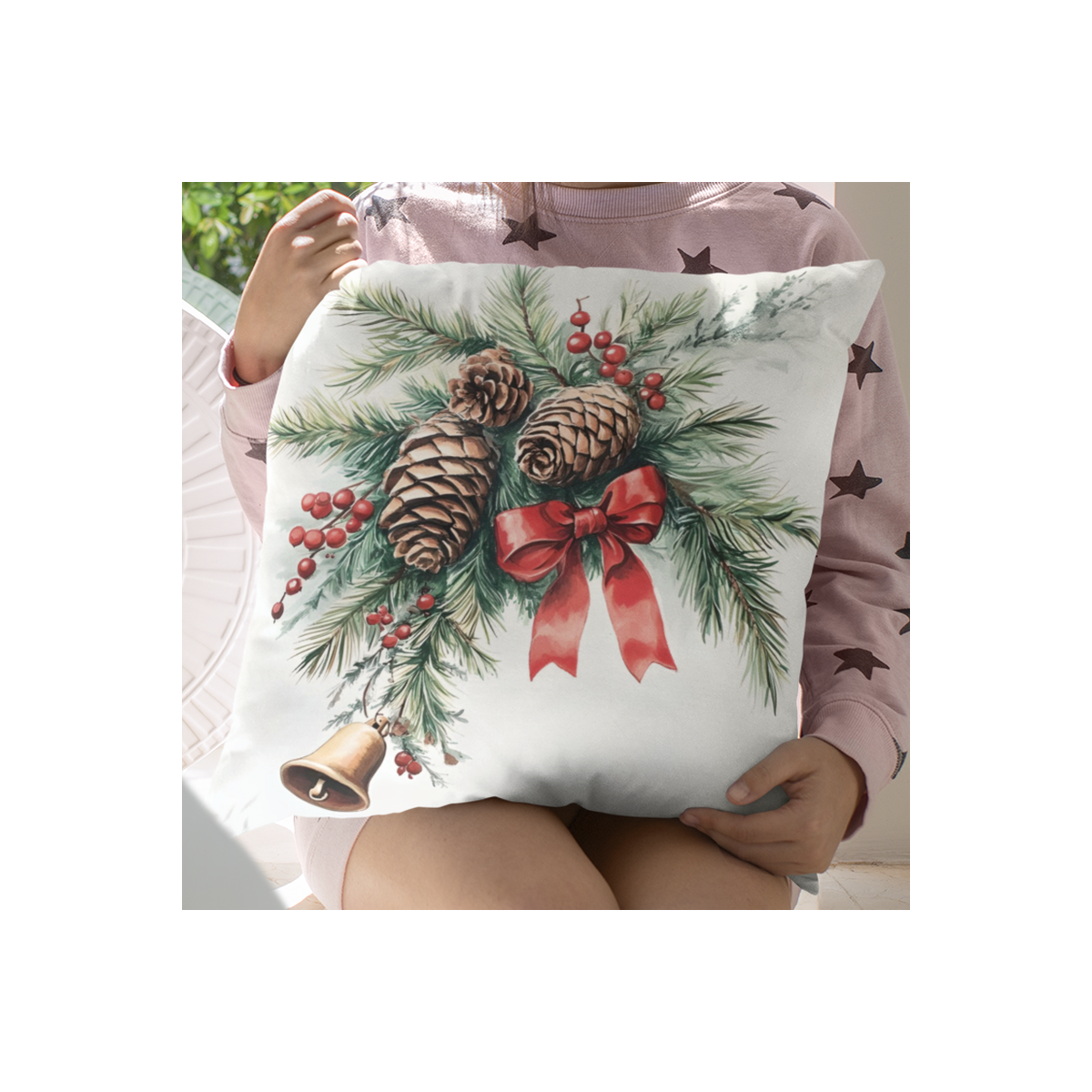 Poduszka | Stroik Świąteczny 9