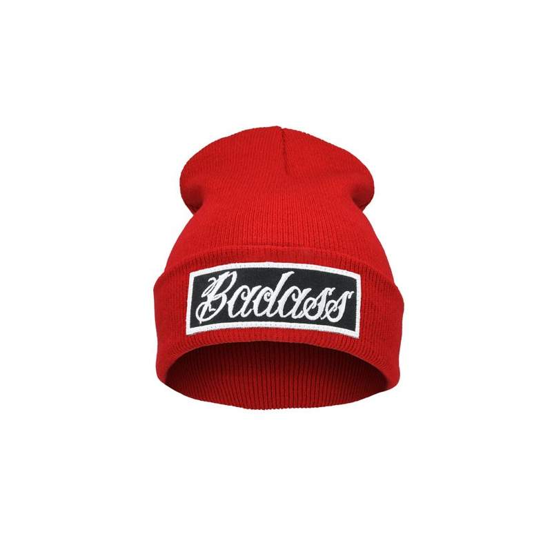 krasnal naszywka BADASS /neon żółty/